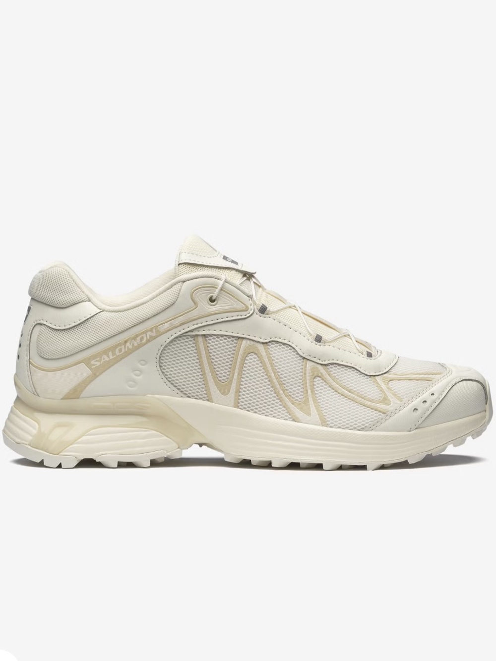 Salomon Men’s XT-6 Sneaker in Off-White/Cream